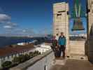 Ich und Ronald in der Igreja de Santa Maria in Faro (1. Dez.)