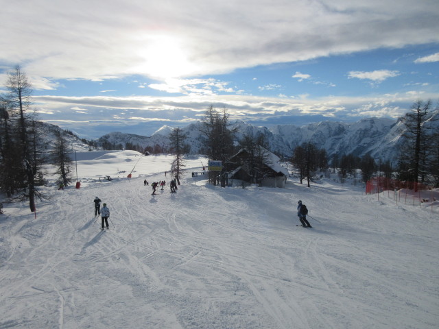 Familienabfahrt und Standardabfahrt