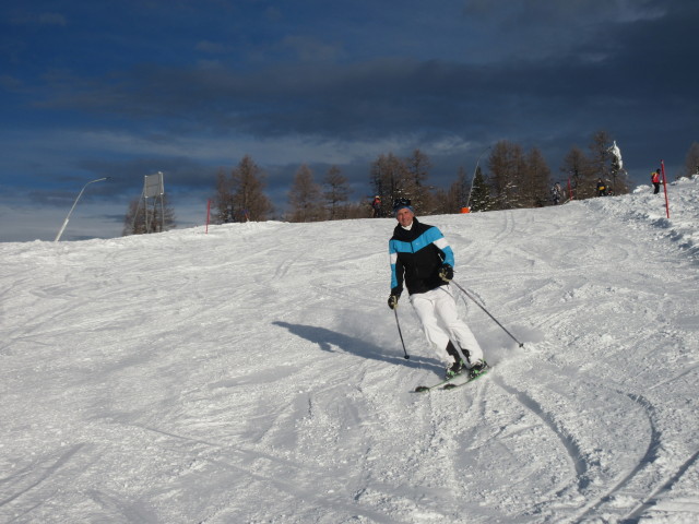 Frank auf der Familienabfahrt