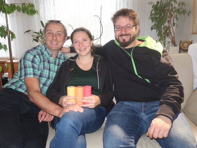 Ich, Sabine und Markus (24. Dez.)