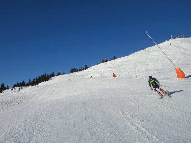 Georg auf der Verbindung Bädenbadkogel I + II (31. Dez.)