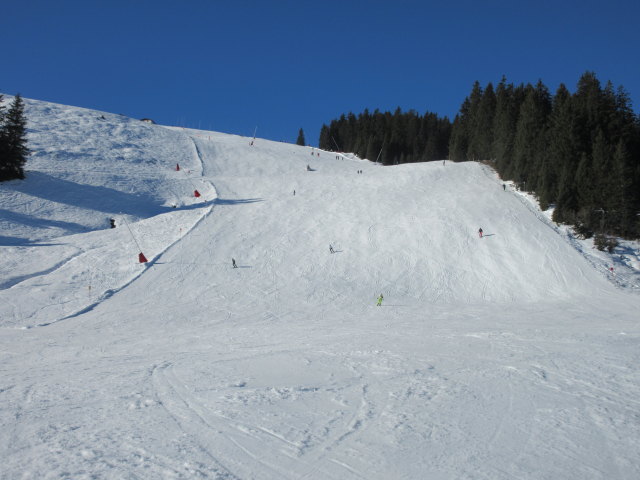 Sarah und Arian auf der Resterh&ouml;heabfahrt (31. Dez.)