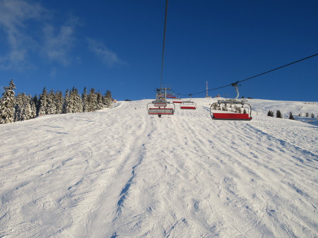 Bärnbissabfahrt von der Bärnbissbahn aus