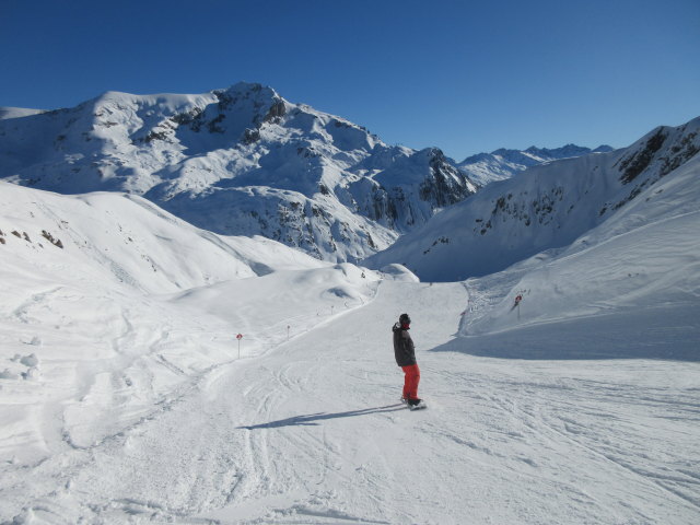 Markus auf der Muggengrat-Täli-Piste (15. Jän.)