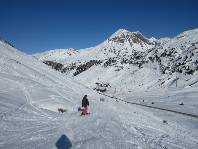 Markus neben der Muggengrat-Täli-Piste (16. Jän.)