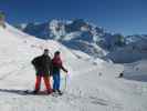 Markus und ich auf der Muggengrat-Täli-Piste (15. Jän.)