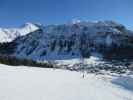 Markus auf der Schlegelkopf-Rudalpe-Lech-Piste (15. Jän.)