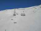 Tobelpiste von der Gampbergbahn aus (16. Jän.)