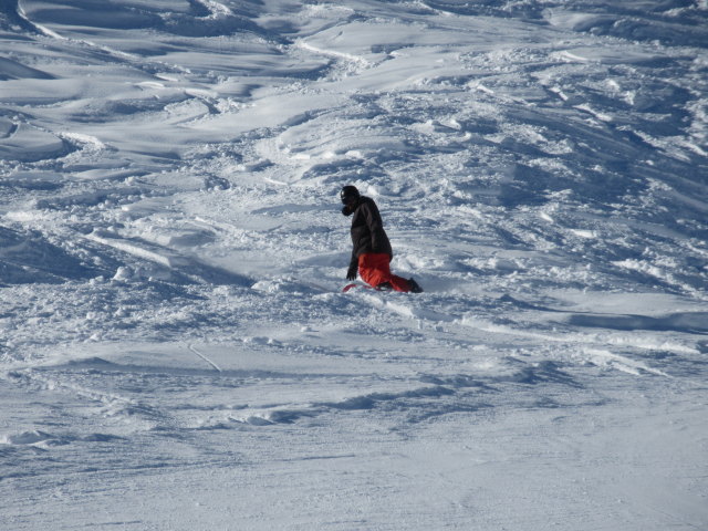 Markus neben der Piste 'Black Scorpion'