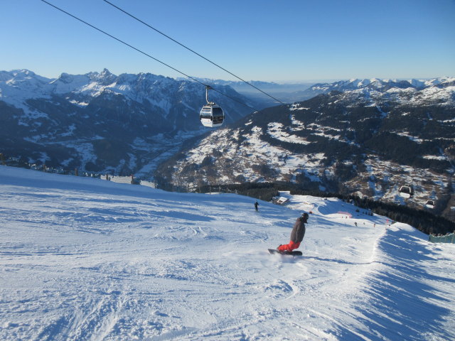 Markus auf der Piste 'Black Scorpion'