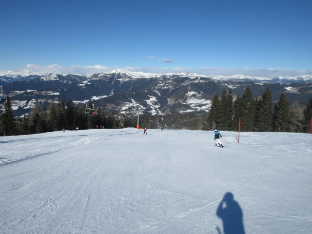 Sarah und Frank auf der Kanonenrohrabfahrt