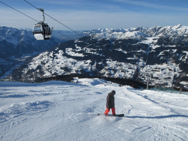 Markus auf der Piste 'Black Scorpion'