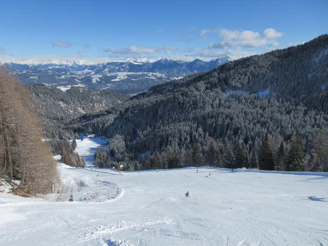 Frank auf der Schnittlauchkofel-Abfahrt