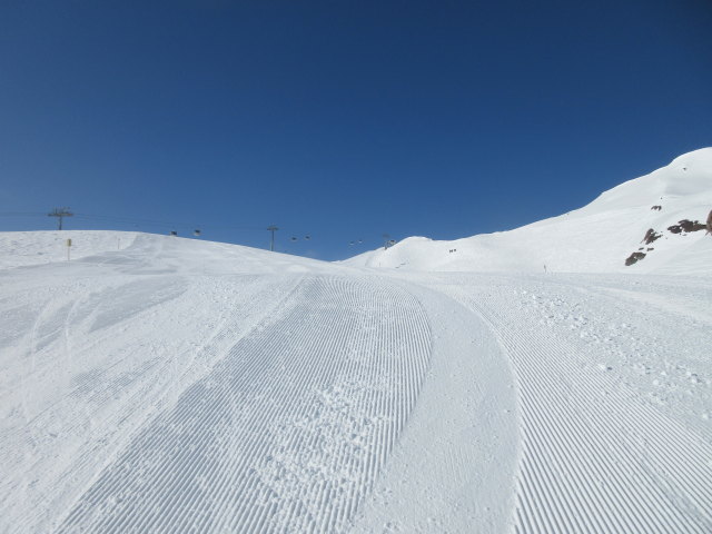 Abfahrt Gipfelbahn - Hochalm