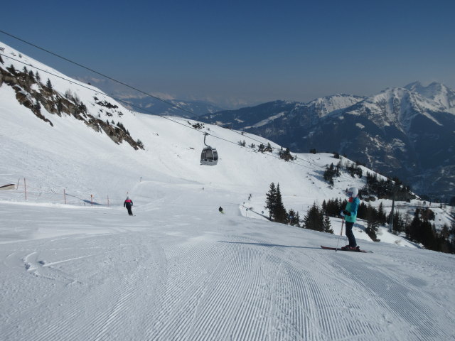 Abfahrt Gipfelbahn - Hochalm