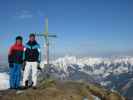 Ich und Frank auf der Schwarzwand, 2.194 m