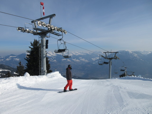 Markus auf der Piste 'Loischkopfbahn Berg - Einhornbahn II Berg'