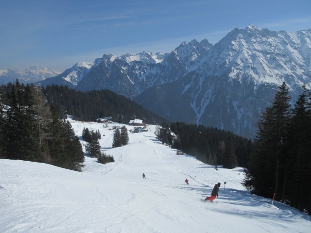 Markus auf der Piste 'Glattjochbahn Berg - Glattjochbahn Tal'