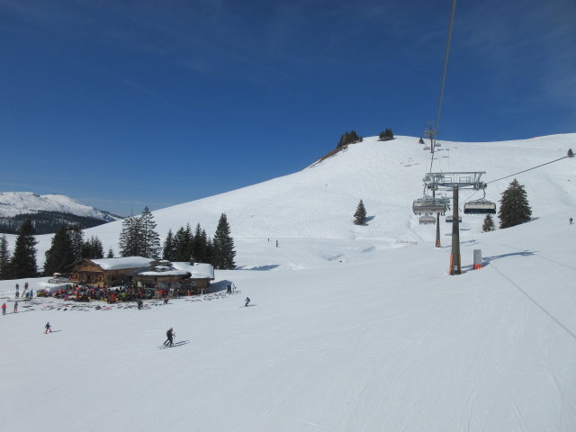 Schwarzeckpiste vom Almen-8er-Schwarzeck aus