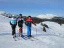 Sarah, Georg und ich bei der Bergstation des Family Express, 1.536 m