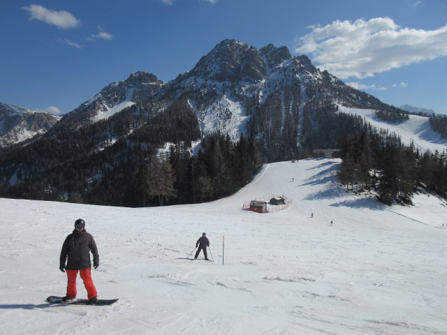 Markus auf der Piste Costa (19. März)