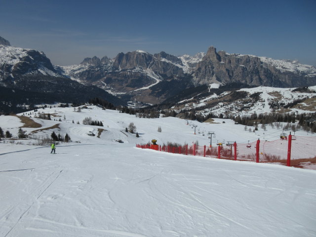 Piste Pralongiá - Punta Trieste (21. März)