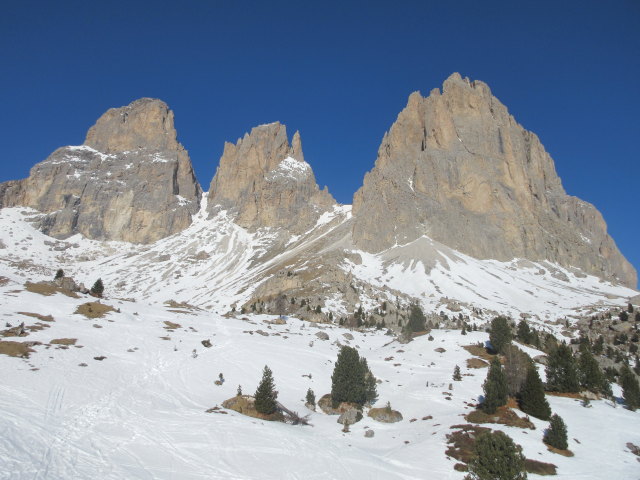 Grohmannspitze, Fünf Finger und Langkofel (22. März)