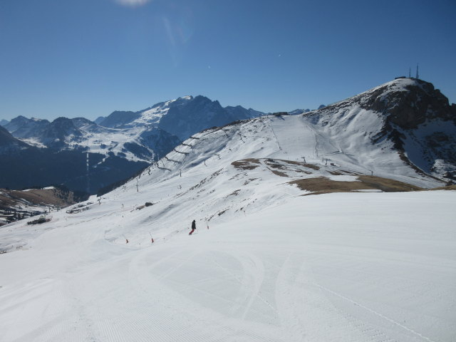 Markus auf der Piste Cinque Dita (22. März)