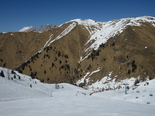 Markus auf der Piste Pala del Geiger (22. März)