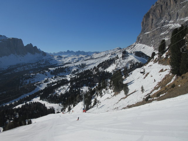 Markus auf der Piste Ciampinoi (24. März)