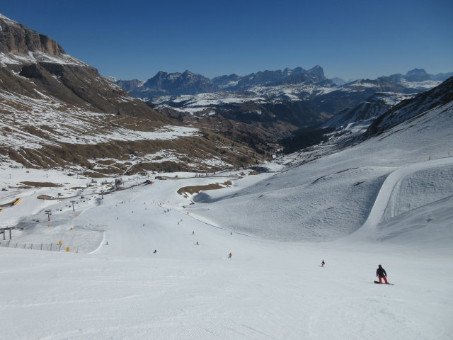 Markus auf der Piste Belvedere I (24. März)