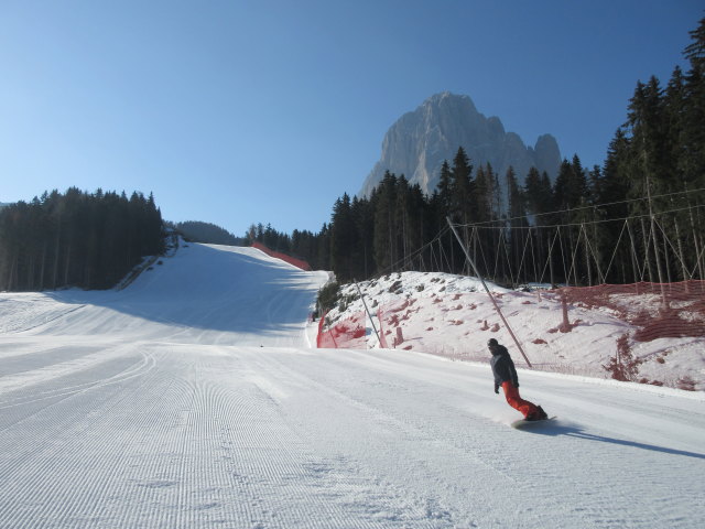 Markus auf der Piste Saslong (25. März)