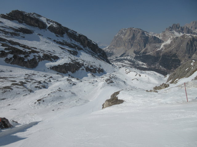 Skiweg Croda Negra (26. März)