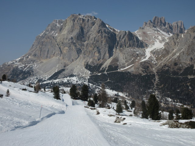 Skiweg Croda Negra (26. März)