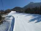 Piste Miara von der Kabinenbahn Miara aus (19. März)