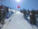 Piste Trasse von der Kabinenbahn Kronplatz 2 aus (19. März)