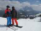 Ich und Markus auf der Piste Fernazza (20. März)