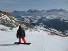 Markus auf der Piste Vallon (21. März)