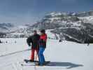 Markus und ich auf der Piste Cherz I (21. März)