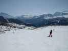 Markus auf der Piste del Sole (21. März)