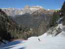 Markus auf der Piste Ciampac - Alba (22. März)