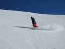 Markus auf der Piste Belvedere (22. März)