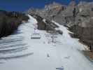 Piste Stratofana Olimpica von der Sesselbahn Tofana Express aus (23. März)