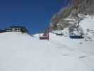 Piste Caprioli von der Sesselbahn Duca d'Aosta/Pomedes aus (23. März)