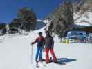 Ich und Markus auf der Piste Olympia - Stratofana (23. März)