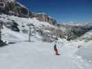 Markus auf der Piste Pian Ra Valles (23. März)