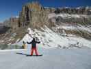 Markus auf der Piste Belvedere II (24. März)