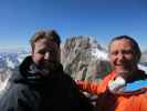 Markus und ich auf der Punta Rocca, 3.265 m (24. März)