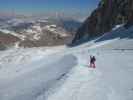 Markus auf der Piste Sass del Mul (24. März)