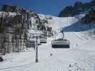 Piste Fodoma von der Sesselbahn Carpazza aus (24. März)